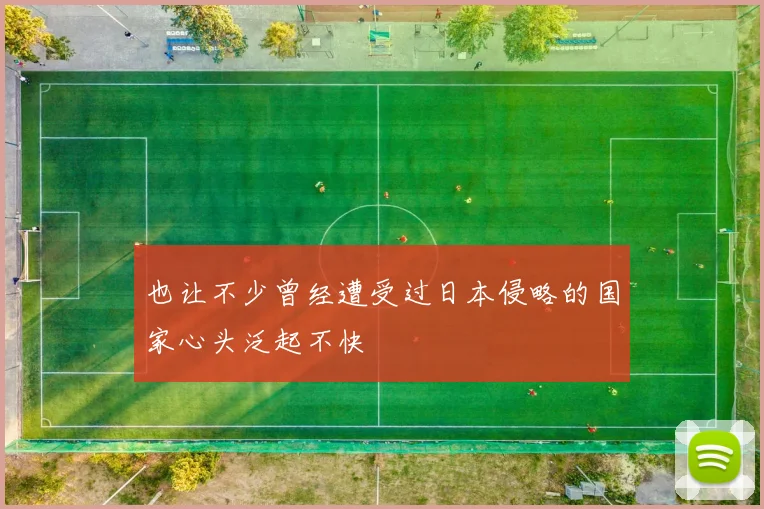 也让不少曾经遭受过日本侵略的国家心头泛起不快