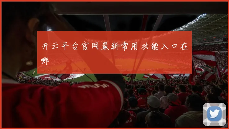 开云平台官网最新常用功能入口在哪
